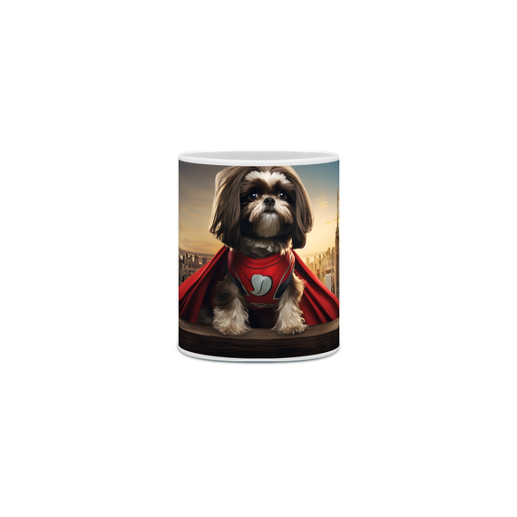 Caneca Shih Tzu com Arte Digital - #Autenticidade 0009