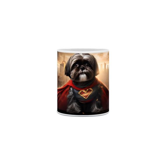 Caneca Shih Tzu com Arte Digital - #Autenticidade 0011