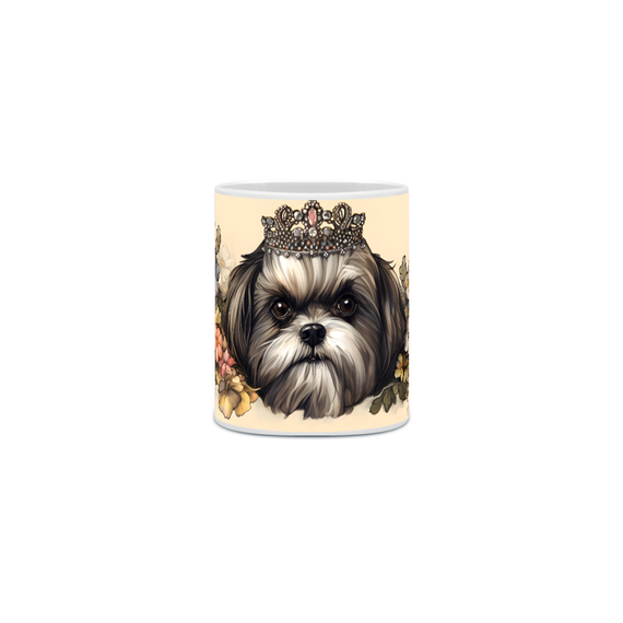 Caneca Shih Tzu com Arte Digital - #Autenticidade 0015