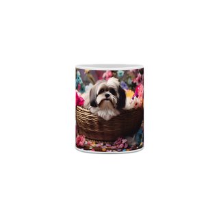 Caneca Shih Tzu com Arte Digital - #Autenticidade 0018