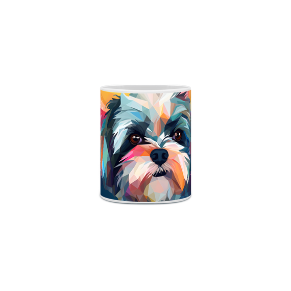 Caneca Shih Tzu com Arte Digital - #Autenticidade 0020