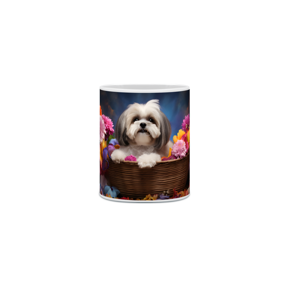 Caneca Shih Tzu com Arte Digital - #Autenticidade 0024