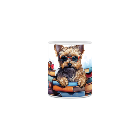  Caneca Yorkshire com Arte Digital - #Autenticidade 0001