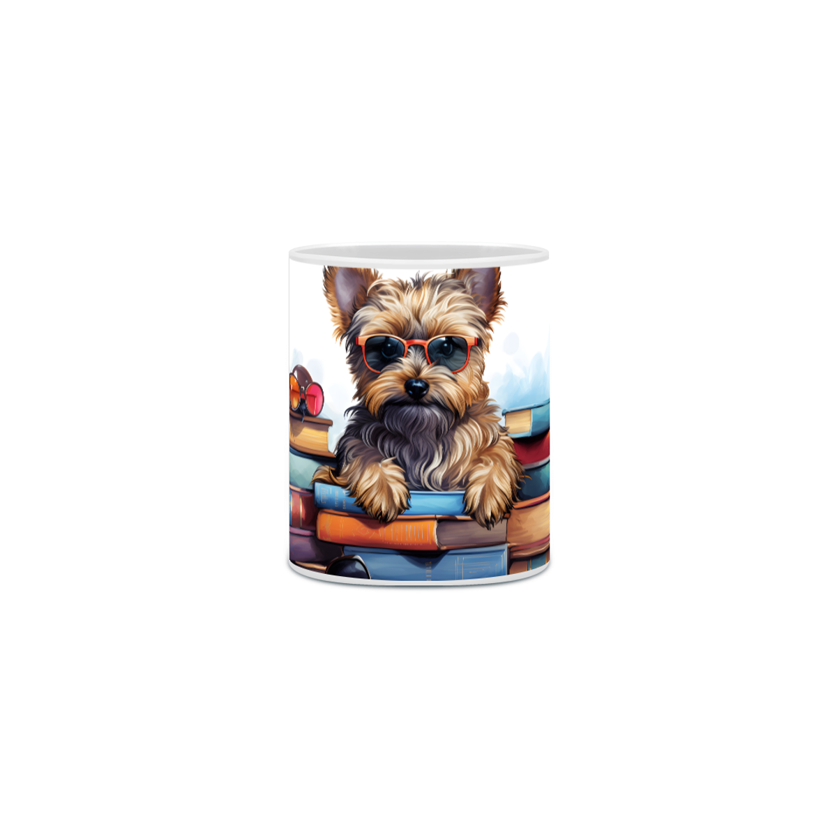 Nome do produto:  Caneca Yorkshire com Arte Digital - #Autenticidade 0001