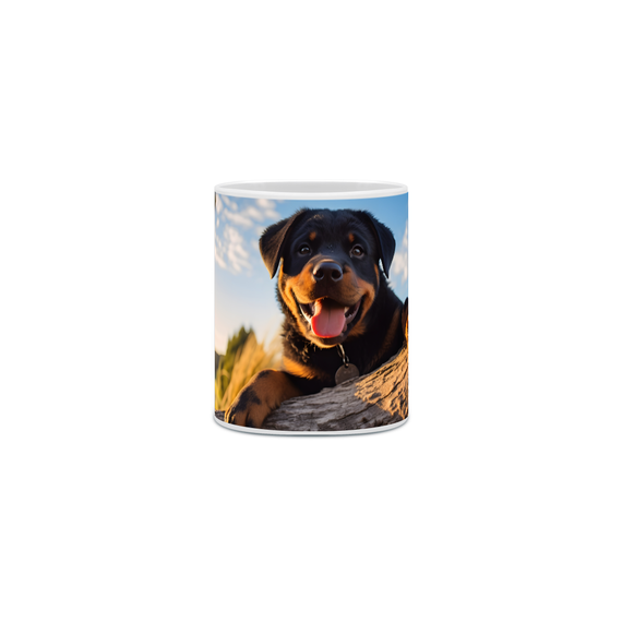 Caneca Rottweiler com Arte Digital - #Autenticidade 0010