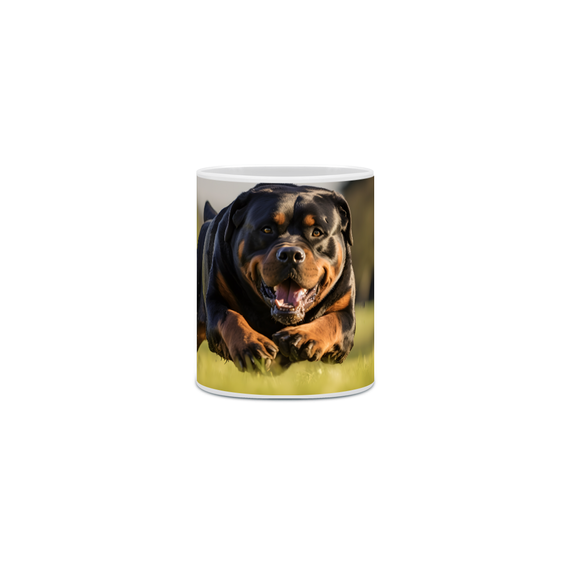 Caneca Rottweiler com Arte Digital - #Autenticidade 0013