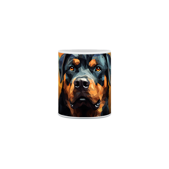 Caneca Rottweiler com Arte Digital - #Autenticidade 0015