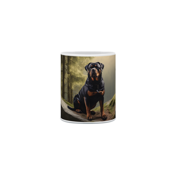 Caneca Rottweiler com Arte Digital - #Autenticidade 0016