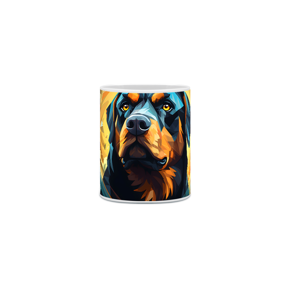 Caneca Rottweiler com Arte Digital - #Autenticidade 0018