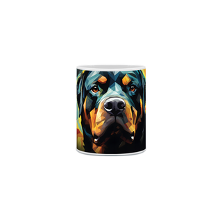 Caneca Rottweiler com Arte Digital - #Autenticidade 0020