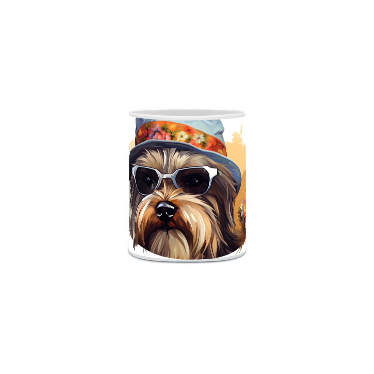 Nome do produto:  Caneca Yorkshire com Arte Digital - #Autenticidade 0020