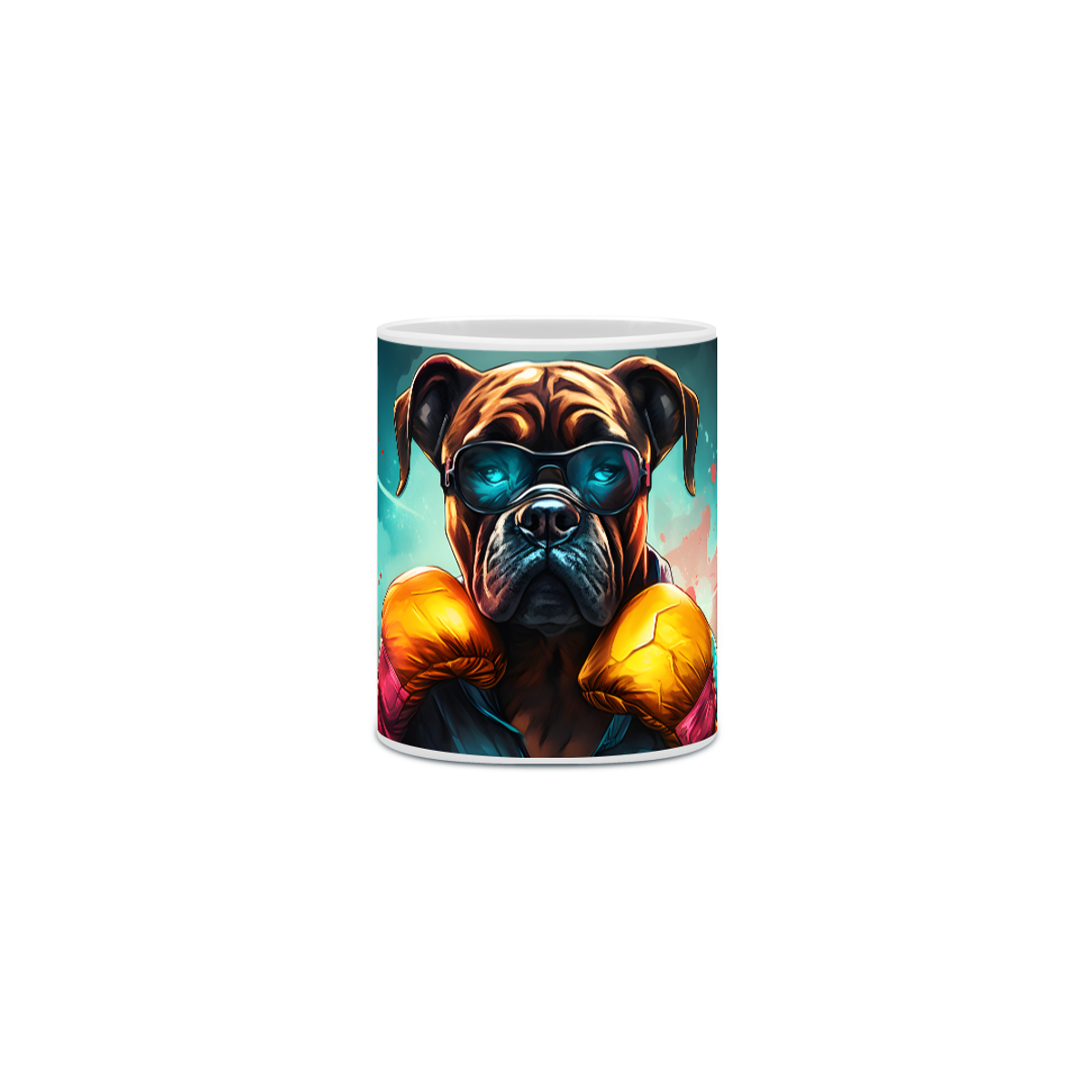 Nome do produto: Caneca Boxer com Arte Digital - #Autenticidade 0002