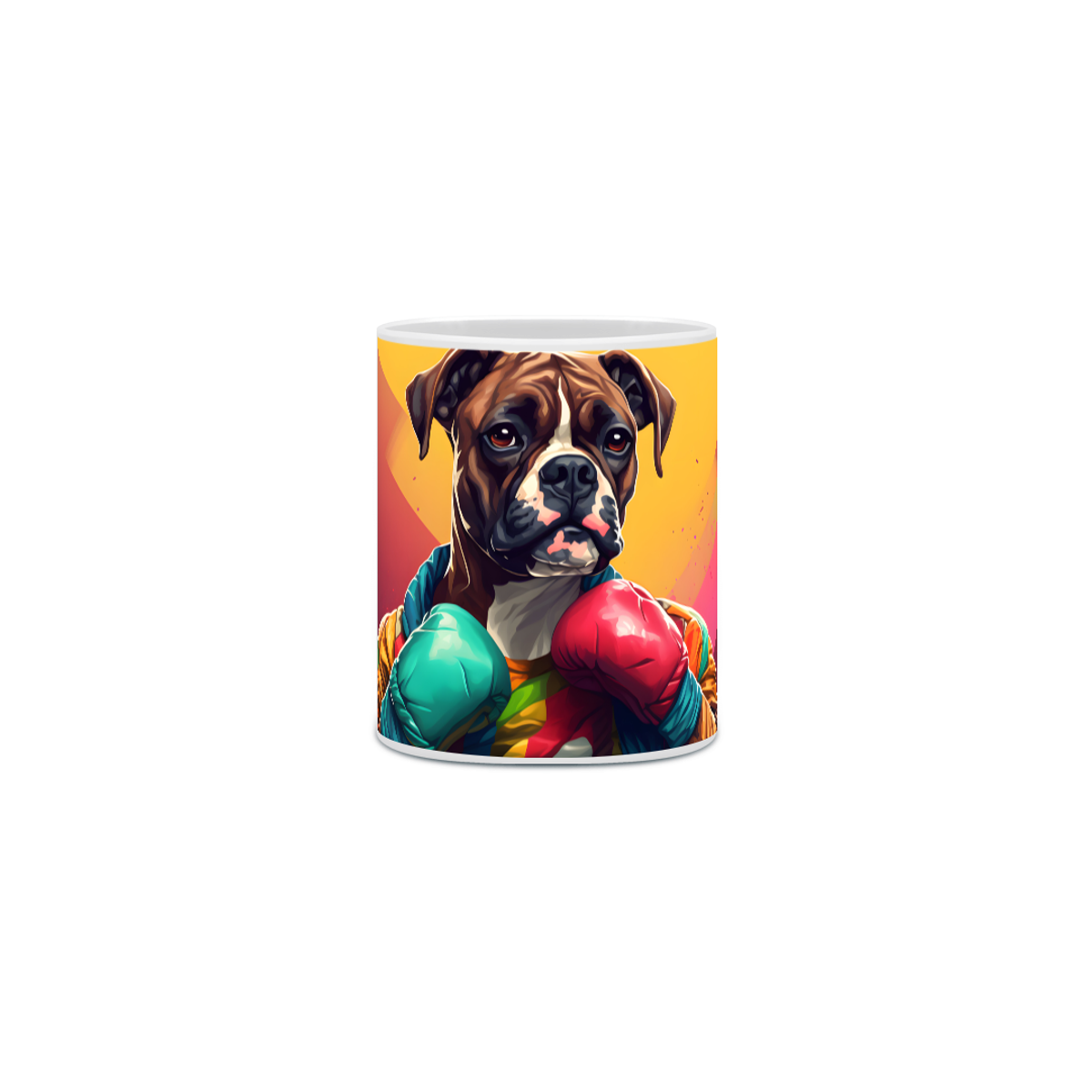 Nome do produto: Caneca Boxer com Arte Digital - #Autenticidade 0003