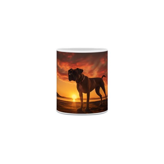 Caneca Boxer com Arte Digital - #Autenticidade 0005