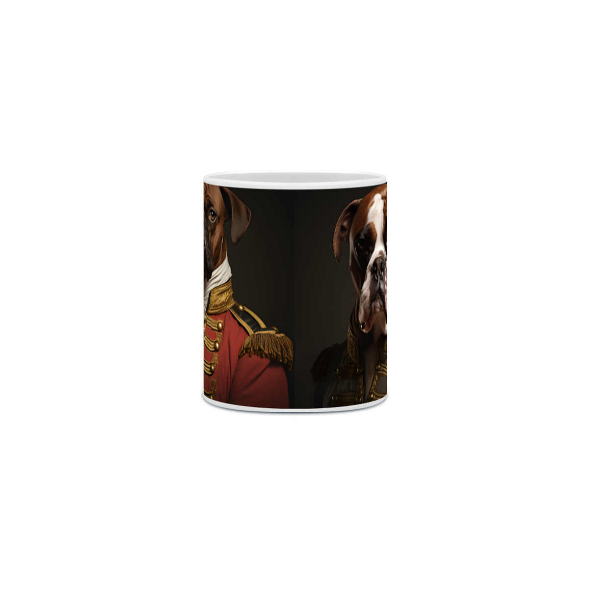 Nome do produto: Caneca Boxer com Arte Digital - #Autenticidade 0008