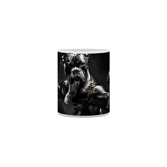 Caneca Boxer com Arte Digital - #Autenticidade 0018