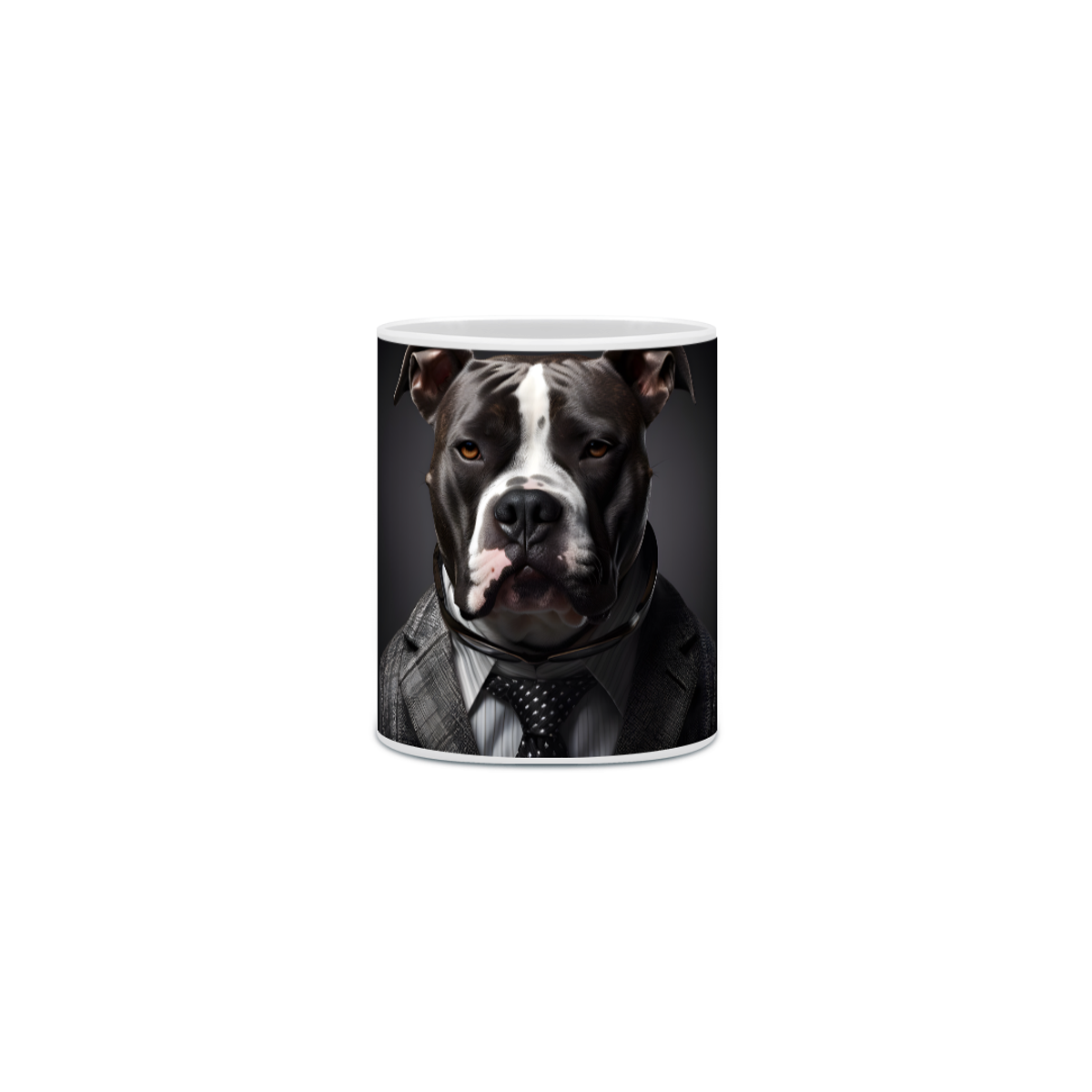 Nome do produto: Caneca Boxer com Arte Digital - #Autenticidade 0025