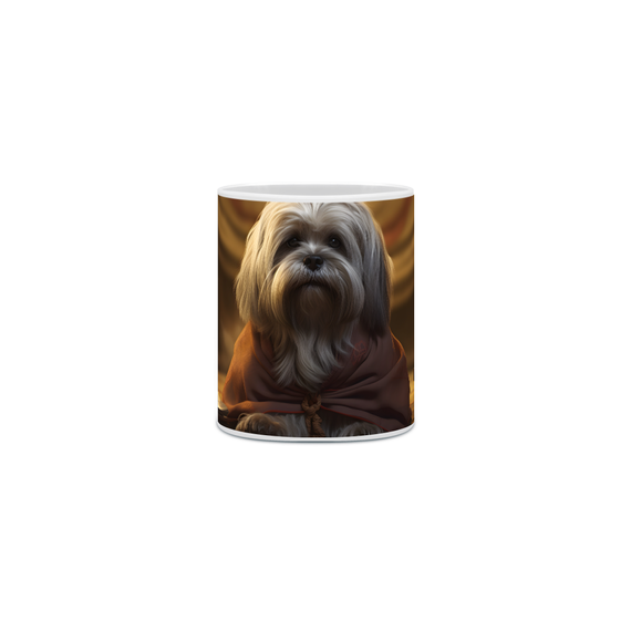 Caneca Lhasa Apso com Arte Digital - #Autenticidade 0003