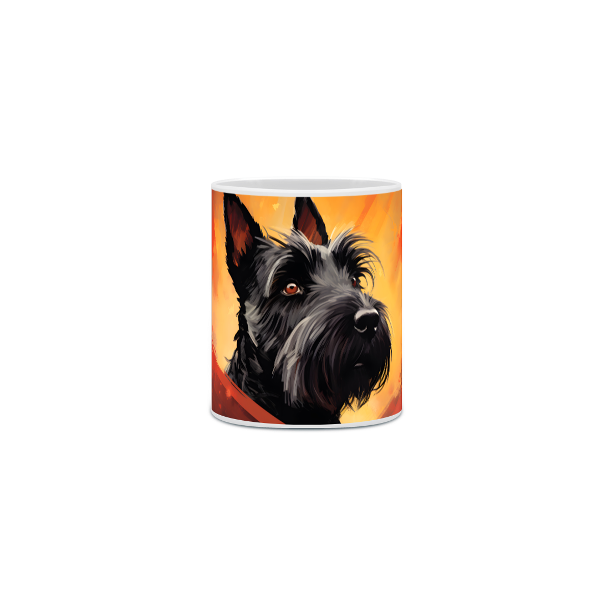 Nome do produto: Caneca Scottish Terrier com Arte Digital - #Autenticidade 0008
