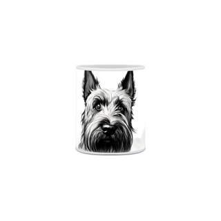 Caneca Scottish Terrier com Arte Digital - #Autenticidade 0010