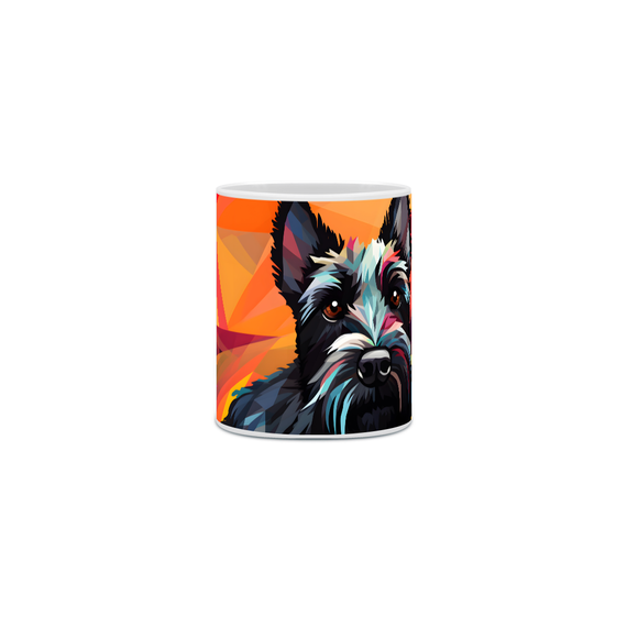 Caneca Scottish Terrier com Arte Digital - #Autenticidade 0012