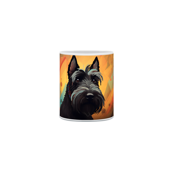 Caneca Scottish Terrier com Arte Digital - #Autenticidade 0014