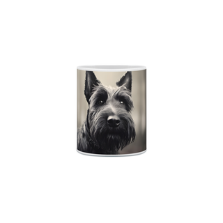 Caneca Scottish Terrier com Arte Digital - #Autenticidade 0001