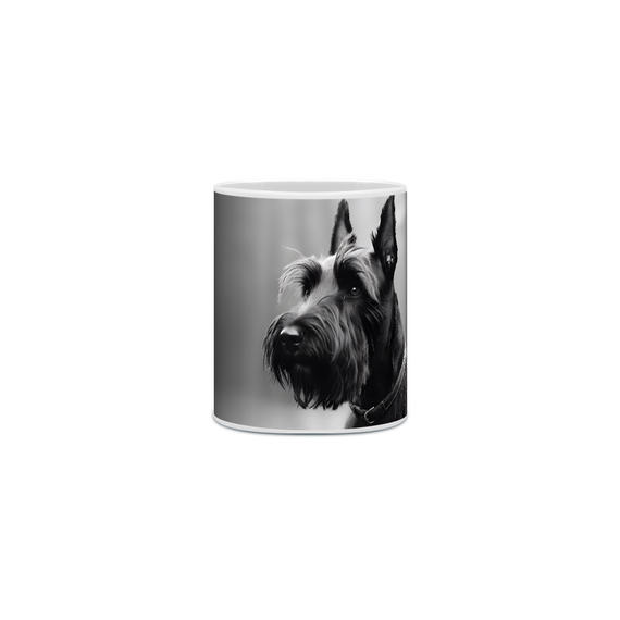 Caneca Scottish Terrier com Arte Digital - #Autenticidade 0002