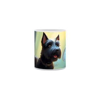 Caneca Scottish Terrier com Arte Digital - #Autenticidade 0024