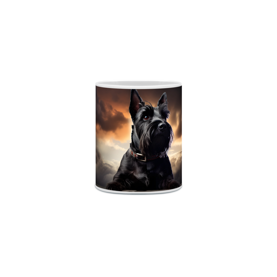 Caneca Scottish Terrier com Arte Digital - #Autenticidade 0016