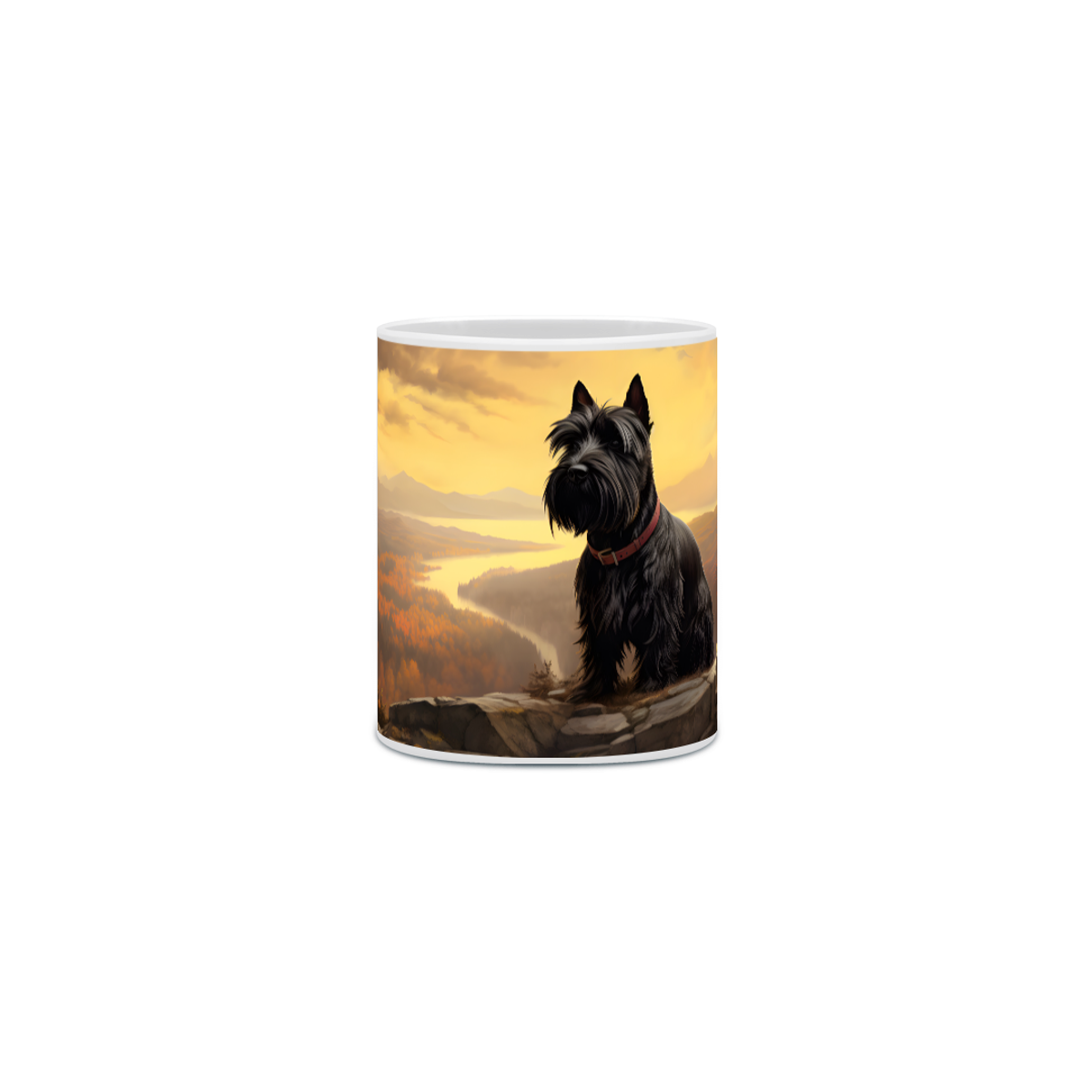 Nome do produto: Caneca Scottish Terrier com Arte Digital - #Autenticidade 0019
