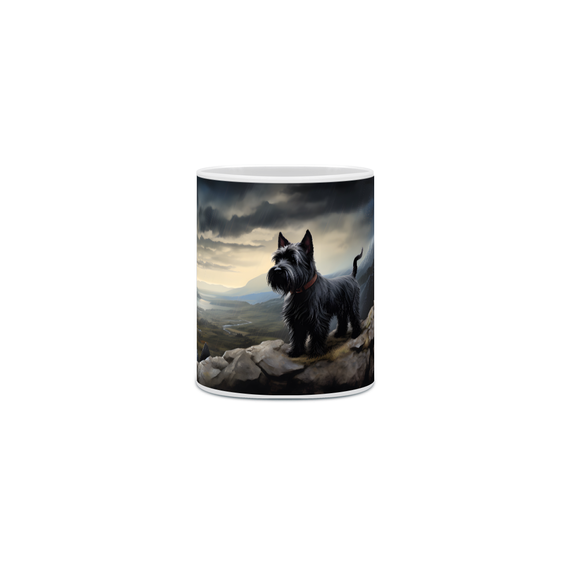 Caneca Scottish Terrier com Arte Digital - #Autenticidade 0020