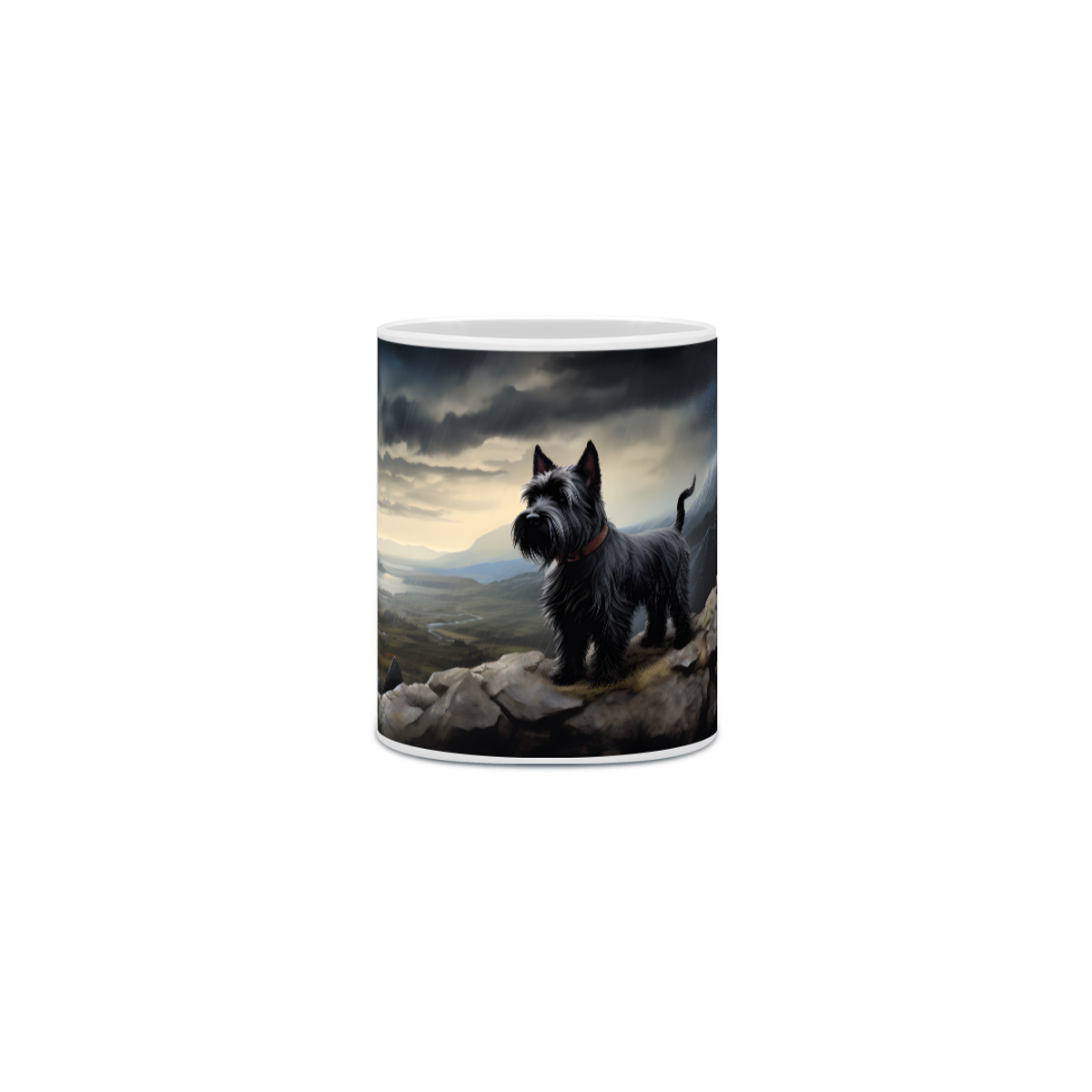 Nome do produto: Caneca Scottish Terrier com Arte Digital - #Autenticidade 0020