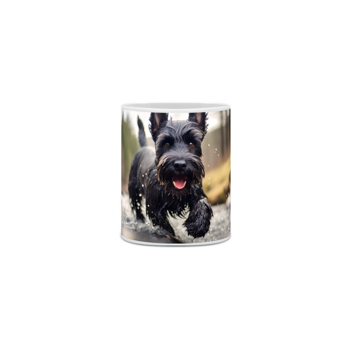 Nome do produto: Caneca Scottish Terrier com Arte Digital - #Autenticidade 0023