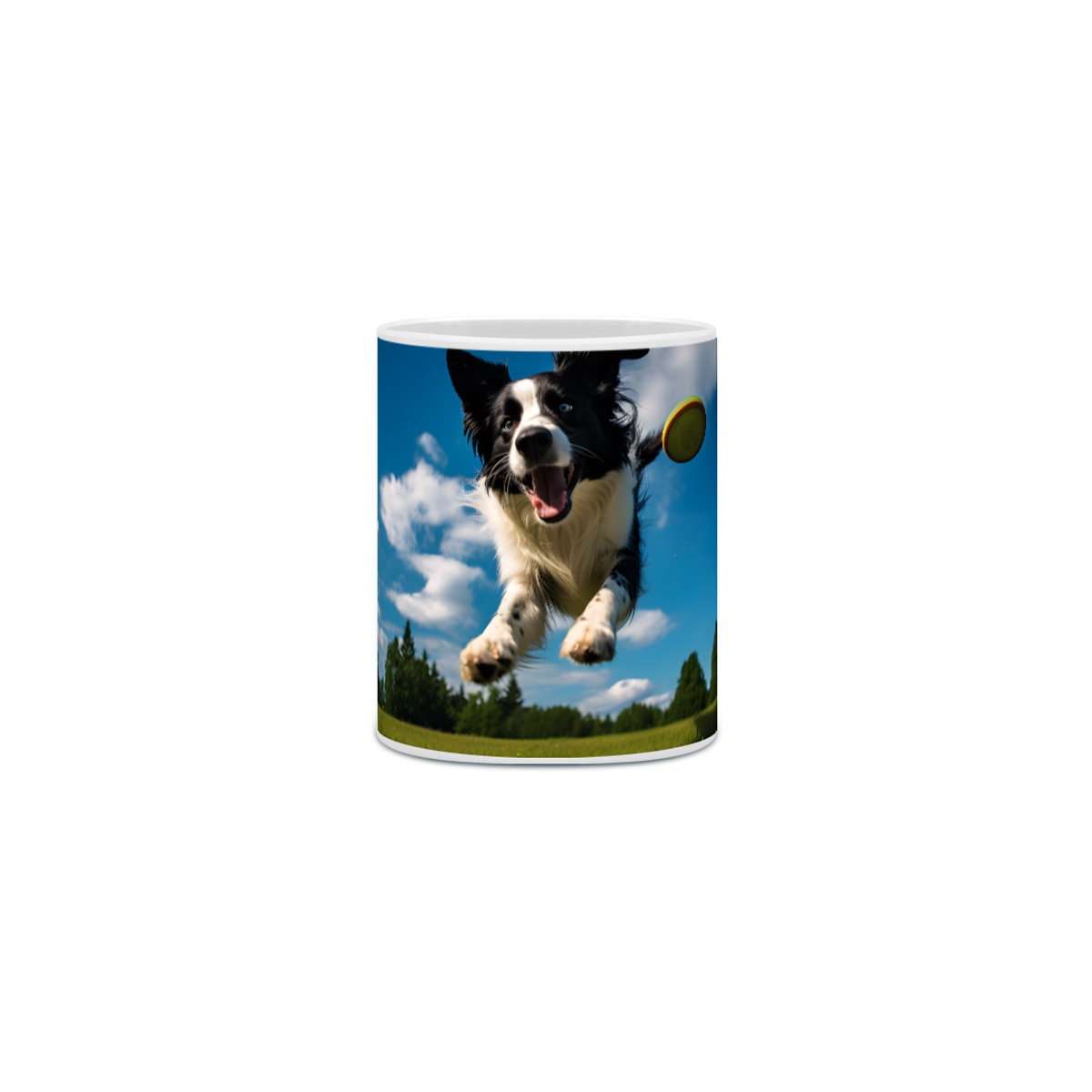 Nome do produto: Caneca Border Collie com Arte Digital - #Autenticidade 0018