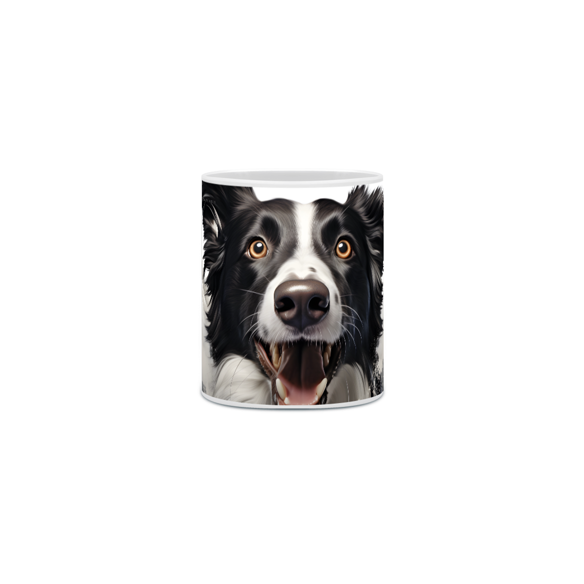 Nome do produto: Caneca Border Collie com Arte Digital - #Autenticidade 0023