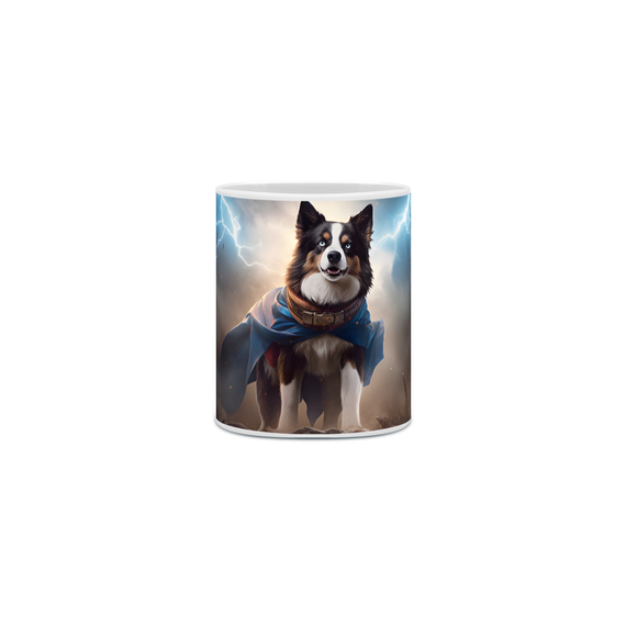 Caneca Border Collie com Arte Digital - #Autenticidade 0024