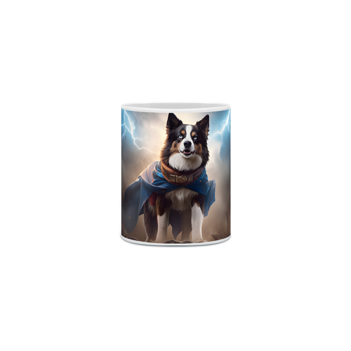 Nome do produto: Caneca Border Collie com Arte Digital - #Autenticidade 0024