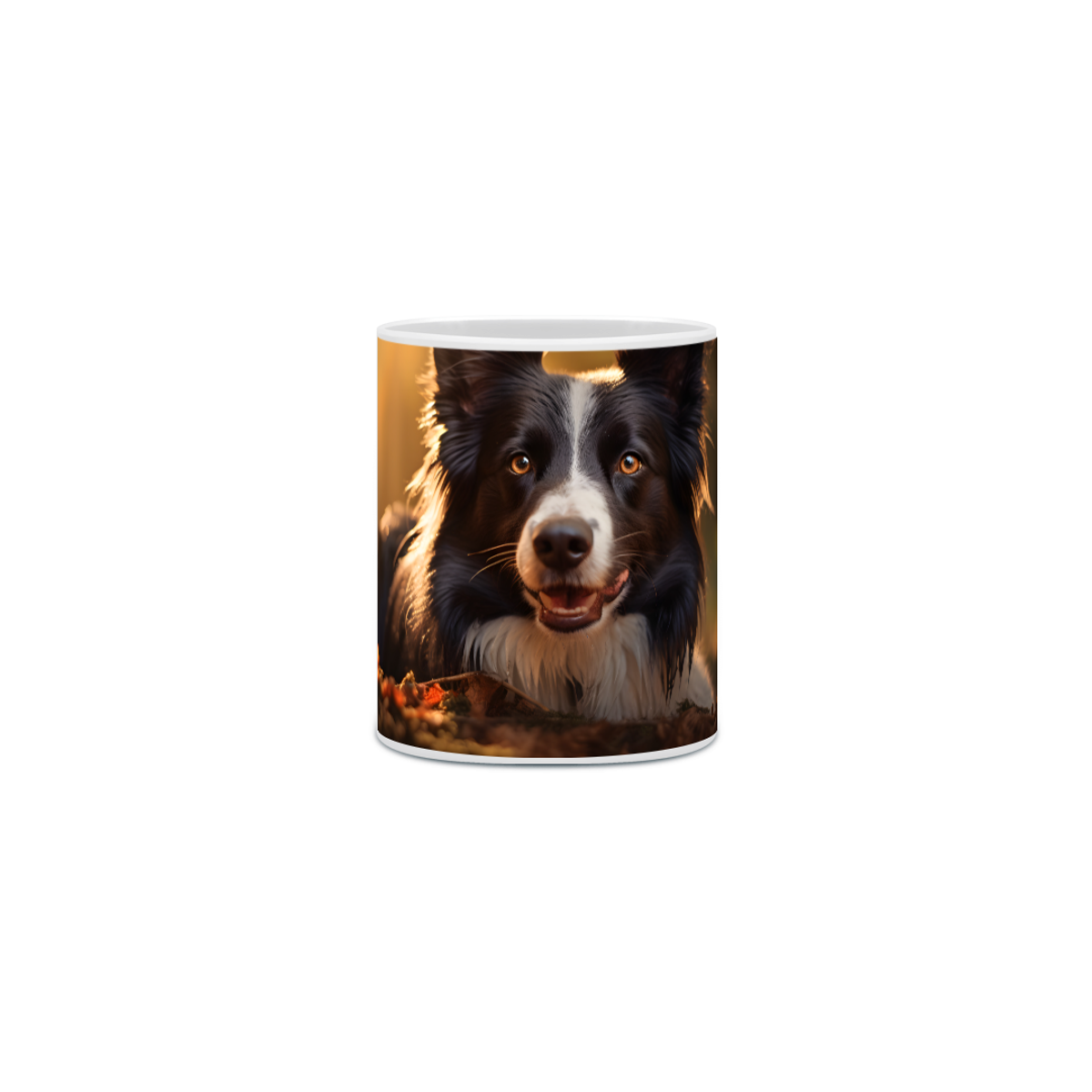 Nome do produto: Caneca Border Collie com Arte Digital - #Autenticidade 0006