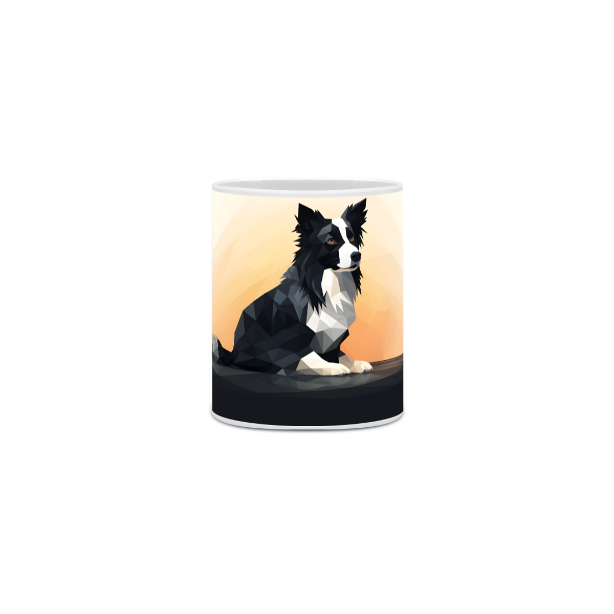 Nome do produto: Caneca Border Collie com Arte Digital - #Autenticidade 0012