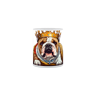Caneca Bulldog Inglês com Arte Digital - #Autenticidade 0007