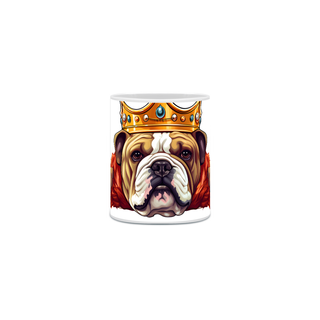 Caneca Bulldog Inglês com Arte Digital - #Autenticidade 0008