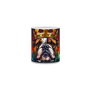 Caneca Bulldog Inglês com Arte Digital - #Autenticidade 0010