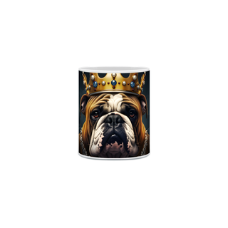 Caneca Bulldog Inglês com Arte Digital - #Autenticidade 0002