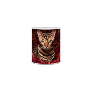 Caneca Gato Bengal com Arte Digital - #Autenticidade 0005