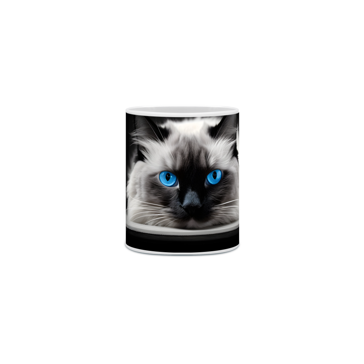 Nome do produto: Caneca Gato Persa com Arte Digital - #Autenticidade 0010