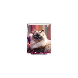 Caneca Gato Persa com Arte Digital - #Autenticidade 0012