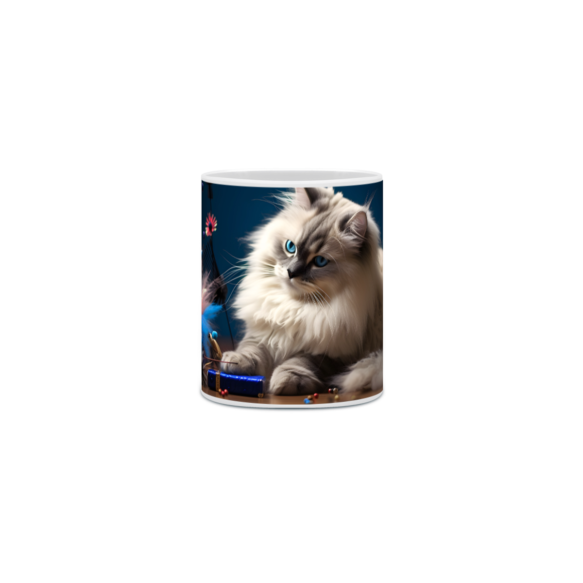 Nome do produto: Caneca Gato Persa com Arte Digital - #Autenticidade 0005