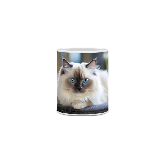 Caneca Gato Persa com Arte Digital - #Autenticidade 0006