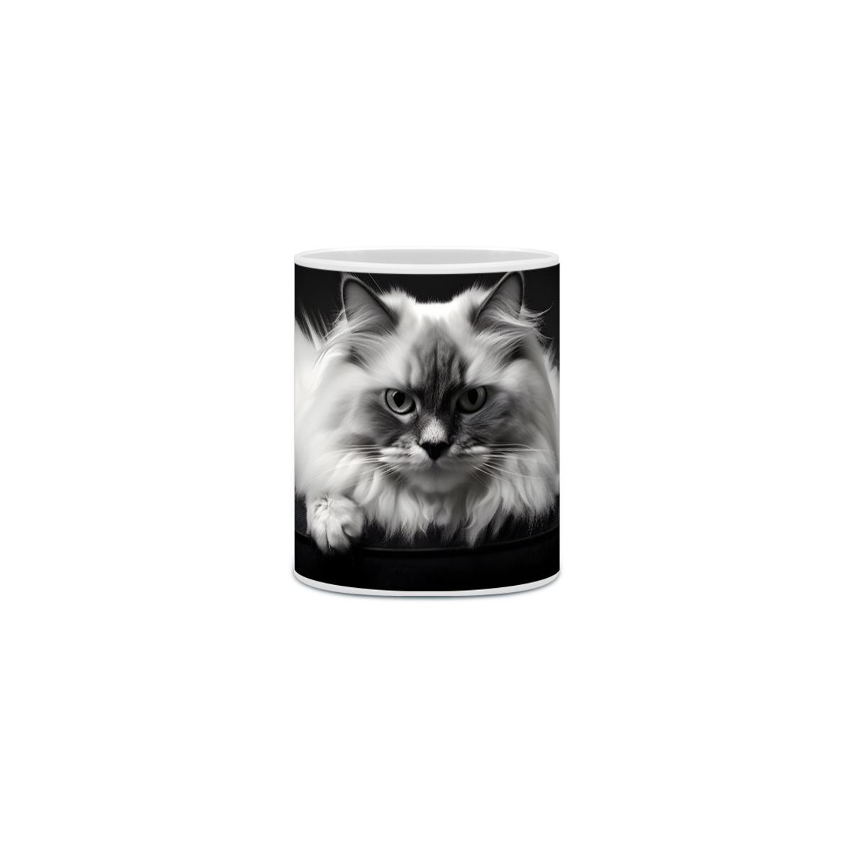 Nome do produto: Caneca Gato Persa com Arte Digital - #Autenticidade 0008